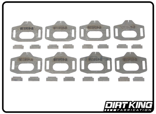 Dirt King Alignment Cam Gussets | 05-23 Tacoma | 03-24 4Runner | 07-14 FJ Cruiser | 03-23 GX - Underland Offroad