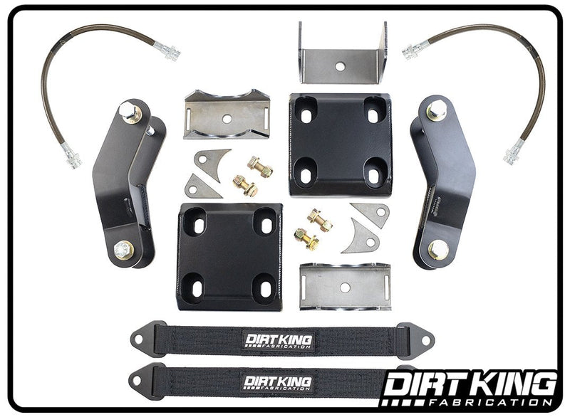 Dirt King Long Travel Spring Under Kit | 07-21 Tundra - Underland Offroad