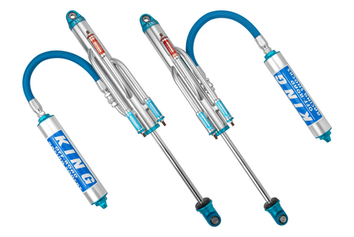 King Shocks Race Series 2.5 3-Tube Bypass with Hose Reservoir