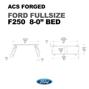 Leitner ACS FORGED Bed Rack for FORD TRUCKS