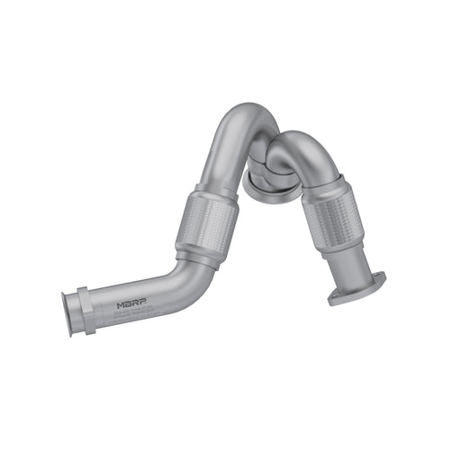 MBRP Armor Lite Turbo Up Pipe Dual Aluminized CARB EO D-763-3 | 2003-2007 Ford 6.0L Powerstroke