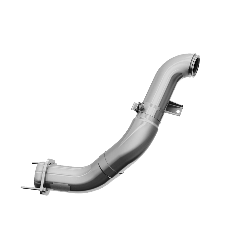 MBRP Armor Lite 4 Inch Turbo Down Pipe Aluminized | 2011-2015 Ford 6.7L Powerstroke