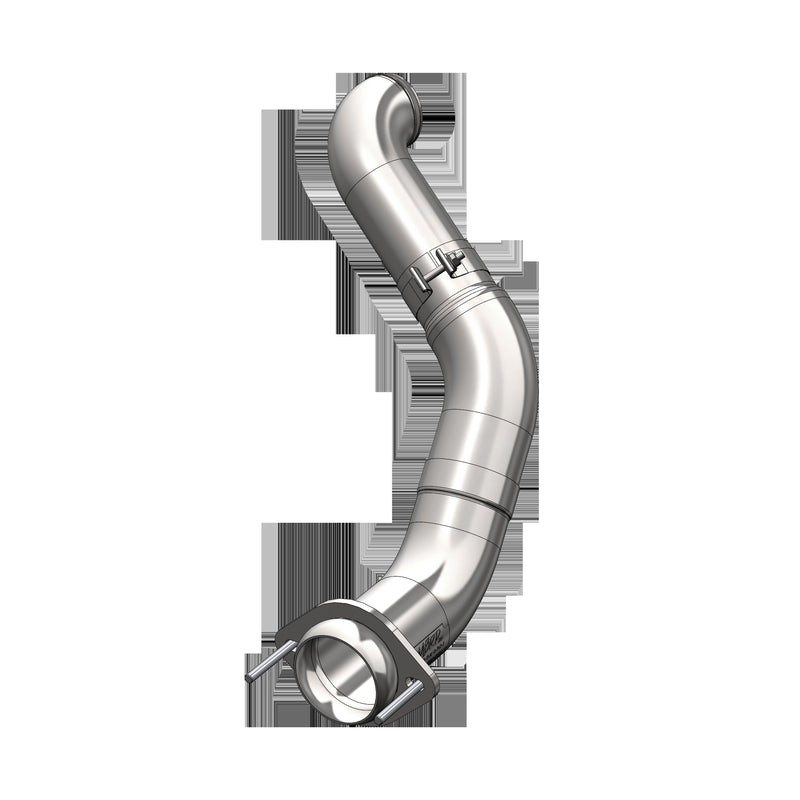 MBRP Armor Lite 4 Inch Turbo Down Pipe Aluminized EO D-763-1 | 2011-2015 Ford 6.7L Powerstroke