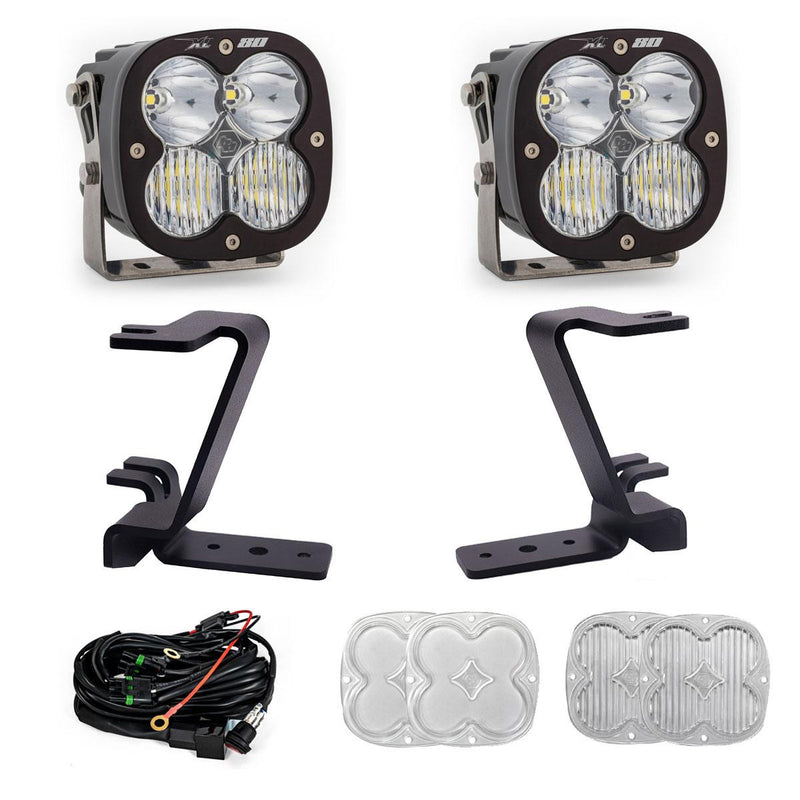 Baja Designs XL80 A-Pillar Light Kit | 2023+ F-250/350 - Underland Offroad