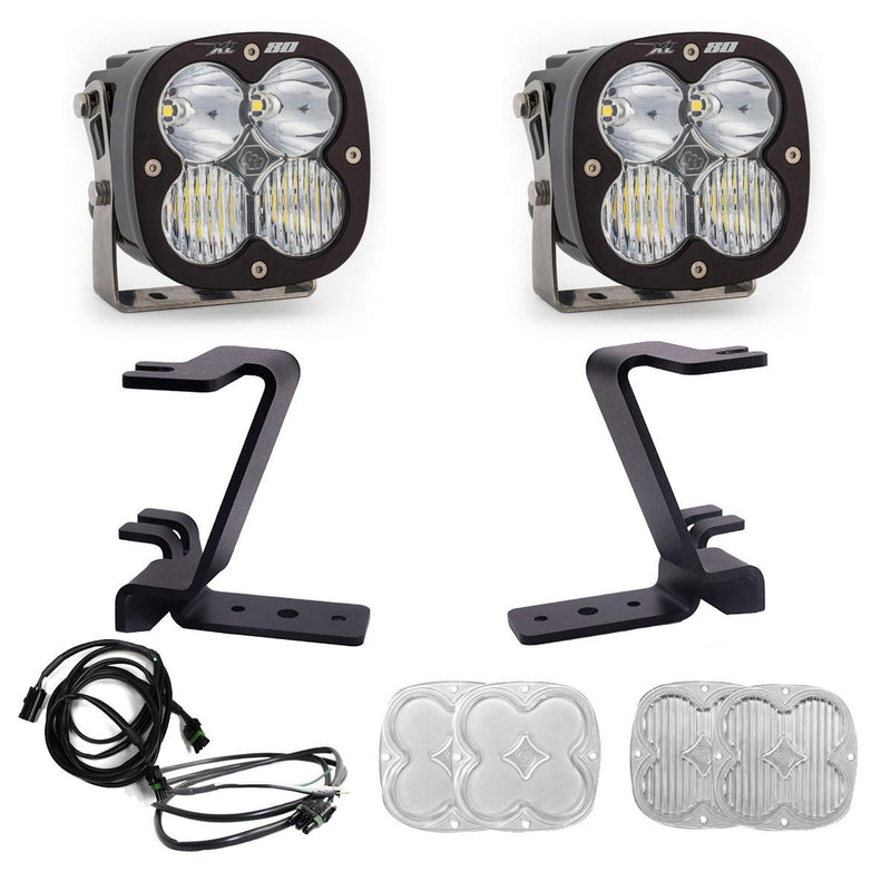 Baja Designs XL80 A-Pillar Light Kit | 2023+ F-250/350 - Underland Offroad