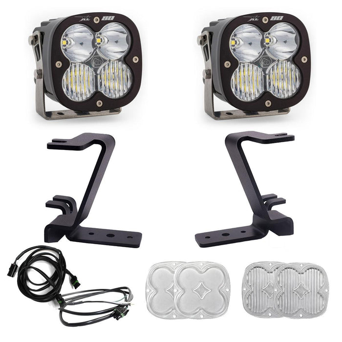 Baja Designs XL80 A-Pillar Light Kit | 2023+ F-250/350 - Underland Offroad