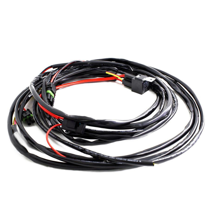 Squadron/S2 2-Pin Hi-Beam 2-Light Max (150 Watts) Wiring Harness - Underland Offroad