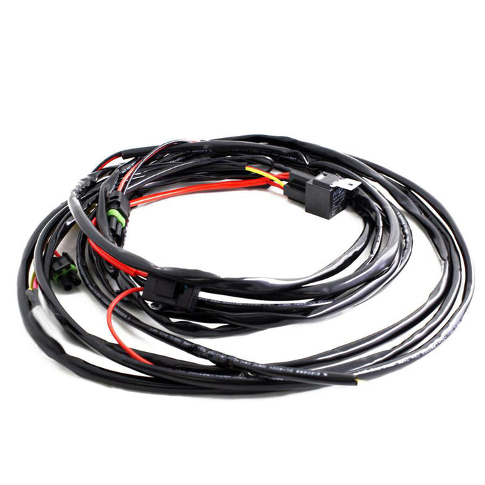 Squadron/S2 2-Pin Hi-Beam 2-Light Max (150 Watts) Wiring Harness