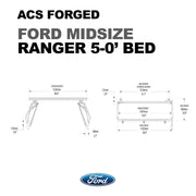 Leitner ACS FORGED Bed Rack for FORD TRUCKS