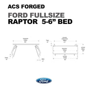Leitner ACS FORGED Bed Rack for FORD TRUCKS