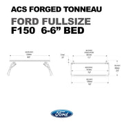 Leitner ACS FORGED TONNEAU - RACK ONLY - Ford