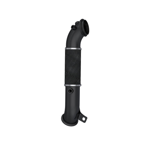 MBRP Armor BLK 3 Inch Turbo Down Pipe | 2011-2015 Chevrolet/GMC Silverado/Sierra 2500/3500 6.6L Duramax