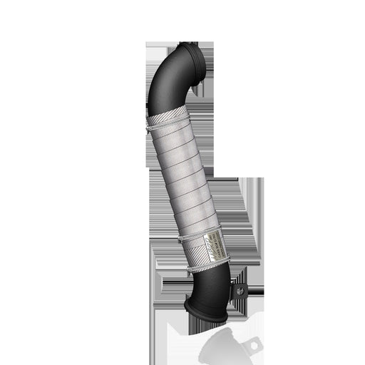 MBRP Armor BLK 3 Inch Turbo Down Pipe Carb EO D-763 | 2004-2010 Chevrolet/GMC Silverado/Sierra 2500/3500 Duramax