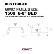 Leitner ACS FORGED Bed Rack for GMC TRUCKS