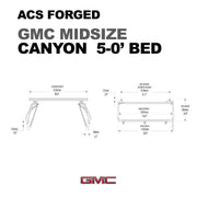 Leitner ACS FORGED Bed Rack for GMC TRUCKS