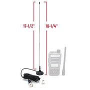 Rugged Radios Magnetic Mount Antenna for Rugged GMR2 PLUS Handheld Radios - Colorado & Canyon Enthusiasts