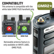 Rugged Radios Magnetic Mount Antenna for Rugged GMR2 PLUS Handheld Radios - Colorado & Canyon Enthusiasts