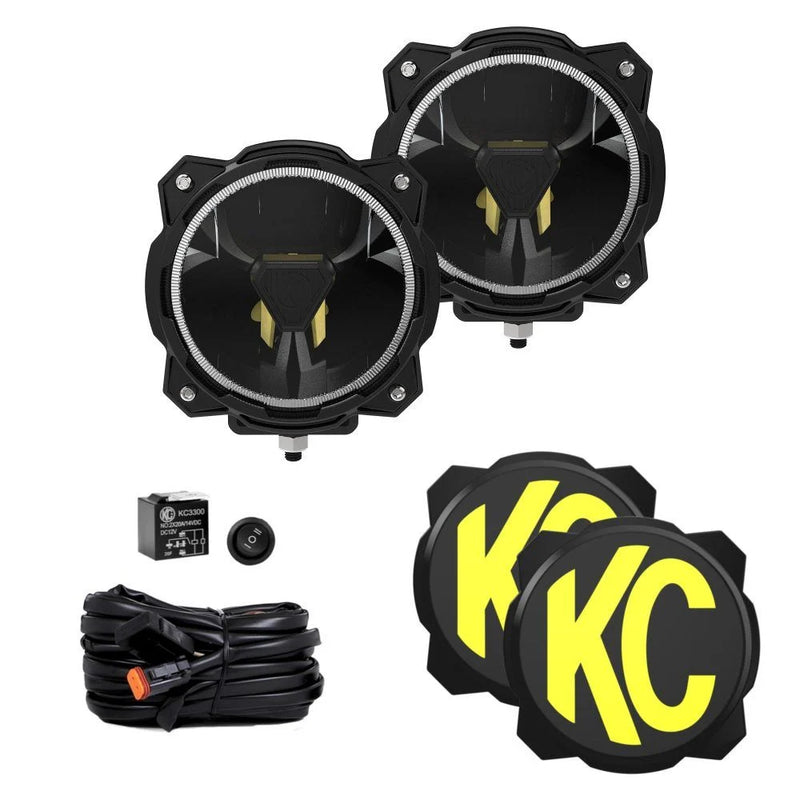 KC HiLites Gravity® Titan™ LED Lights - 2-Light System - Underland Offroad