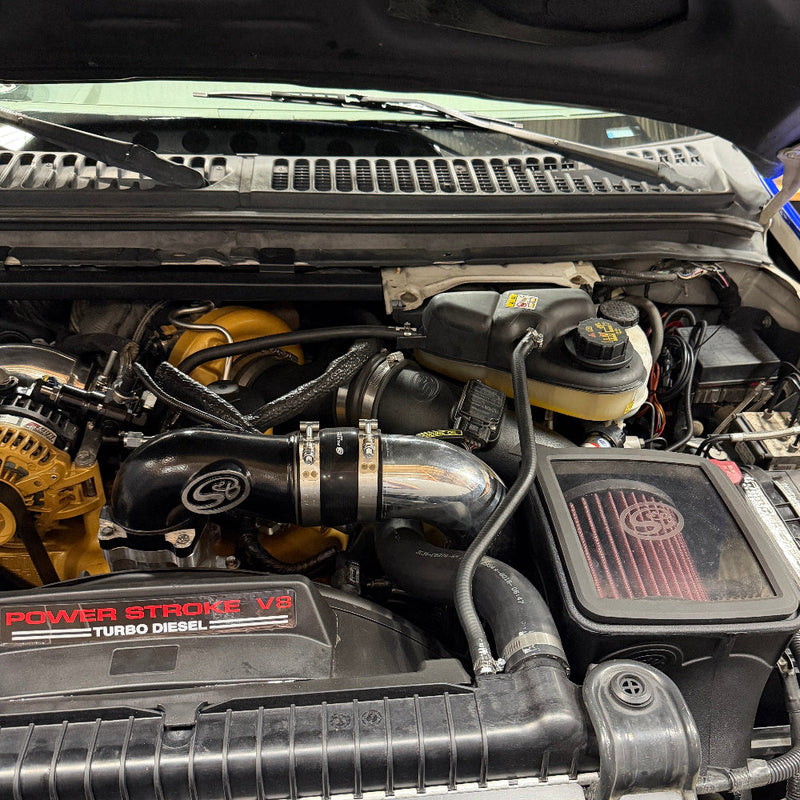 S&B Intake Elbow with Cold Side Intercooler Piping & Boots | 2003-2004 Ford Powerstroke 6.0L