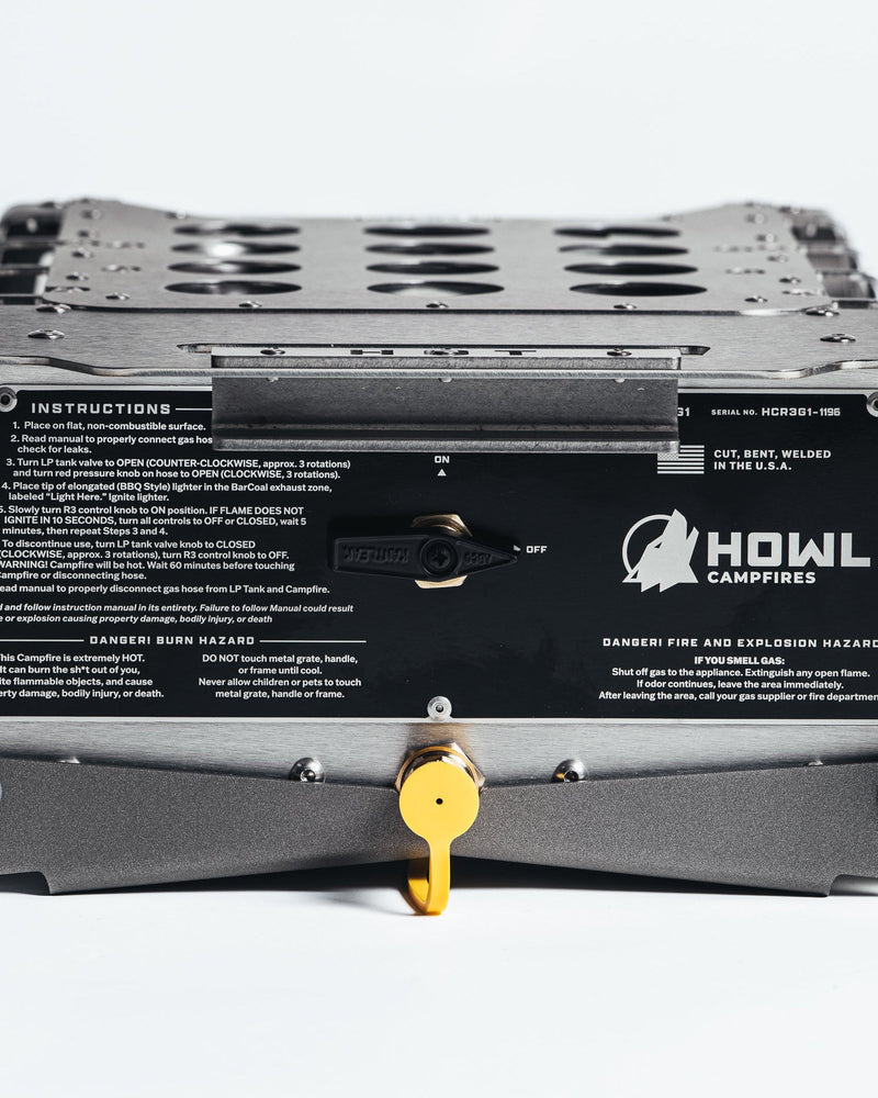 HOWL R3 radiant propane fire pit image 11