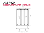 Leitner INEOS QUARTERMASTER - ACS ROOF HALF RACK 2024+