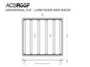 Leitner ACS ROOF | Universal Over Truck Bed Low Platform Rack