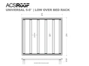 Leitner ACS ROOF | Universal Over Truck Bed Low Platform Rack