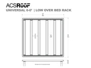 Leitner ACS ROOF | Universal Over Truck Bed Low Platform Rack