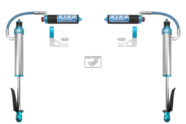 King Shocks Rear Shocks | 2025+ 4Runner | 2024+ Land Cruiser 250 | 2024+ GX550 - Underland Offroad