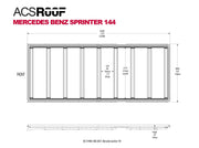 Leitner ACS ROOF for MERCEDES BENZ SPRINTER 144 | 2007+