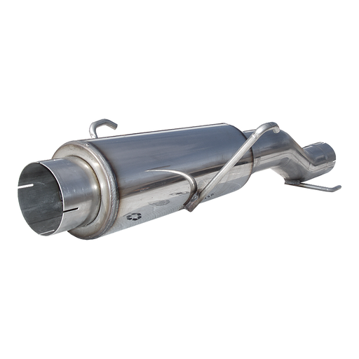MBRP Armor Plus High Flow Muffler Assembly T409 Stainless | 2004-2007 Dodge Ram Cummins 600/610 Fits Stock Only