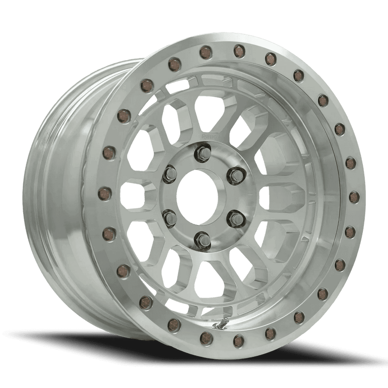 Reika R35B Rambler Beadlock | Machined Clear - Underland Offroad