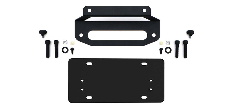 AEV Front License Plate Mount | Hawse Fairlead - Underland Offroad