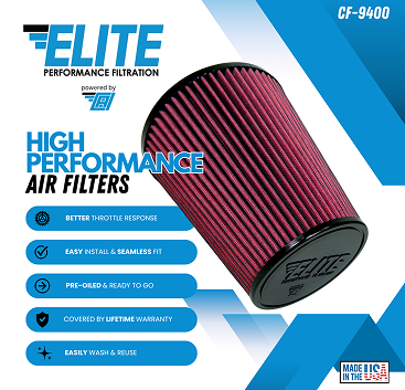 Cold Air Inductions Replacement Air Filter CF-9400 | 07-20 GM Trucks & SUVs, 17-19 Duramax HD image 2