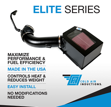 Cold Air Inductions Elite Series Cold Air Intake | 19-25 Silverado/Sierra 1500 2.7L TurboMax image 4