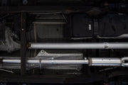 MBRP Armor Pro 3 Inch Cat Back Exhaust 2.5 Inch Dual Split Rear Exit with Quad 4 Inch OD Carbon Fiber Tips | 2019+ Silverado/Sierra 1500 (S50043CF)