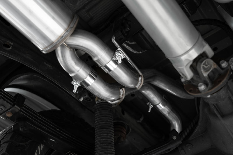 MBRP Armor Pro 3 Inch Cat Back Exhaust 2.5 Inch Dual Rear Turn Down T304 Stainless | 2022+ Chevrolet/GMC Silverado/Sierra 1500 ZR2/AT4X 6.2L
