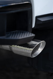 MBRP Armor BLK 3 Inch Cat Back Exhaust Single Side Exit Black Coated Aluminized with Tip | 2023+ Colorado/Canyon 2.7L