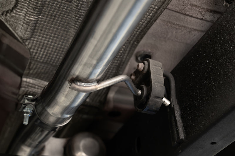 MBRP Armor Lite 3 Inch Cat Back Exhaust 2.5 Inch Dual Split Rear Exit Aluminized | 2019+ Silverado/Sierra 1500 2.7L