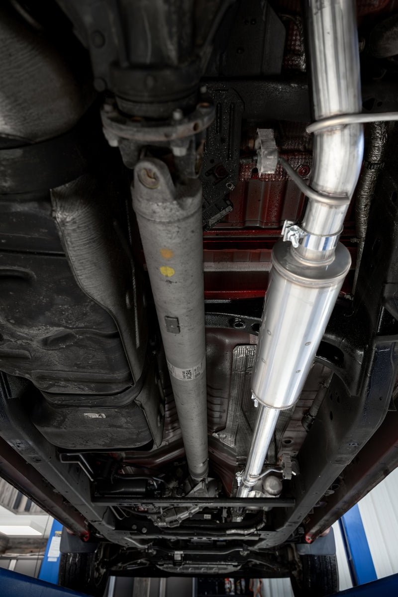 MBRP Armor Lite 3 Inch Cat Back Exhaust Single Side Exit Aluminized | 2019+ Silverado/Sierra 1500 2.7L
