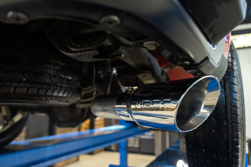 MBRP Armor Lite 3 Inch Cat Back Exhaust Single Side Exit Aluminized | 2019+ Silverado/Sierra 1500 2.7L