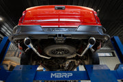 MBRP Armor Pro 3 Inch Cat Back Exhaust 2.5 Inch Dual Split Rear Exit T304 Stainless | 2019+ Silverado/Sierra 1500 2.7L