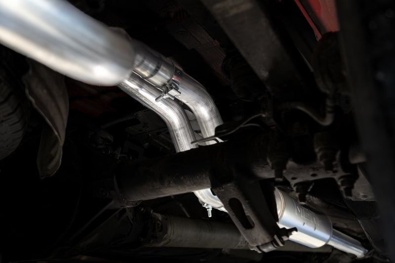 MBRP Armor Pro 3 Inch Cat Back Exhaust 2.5 Inch Dual Split Rear Exit T304 Stainless | 2019+ Silverado/Sierra 1500 2.7L