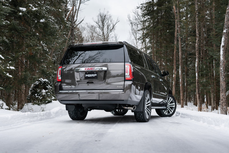 MBRP Armor Pro 3 Inch Cat Back Exhaust Single Side Exit T304 Stainless | 2015-2020 Tahoe/Suburban/Yukon/Yukon XL/Escalade/Escalade ESV