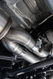 MBRP Armor Pro 3 Inch Cat Back Exhaust Dual Split Rear Exit T304 Stainless with Quad Carbon Fiber Tips | 2021+ Chevrolet/GMC Tahoe/Yukon