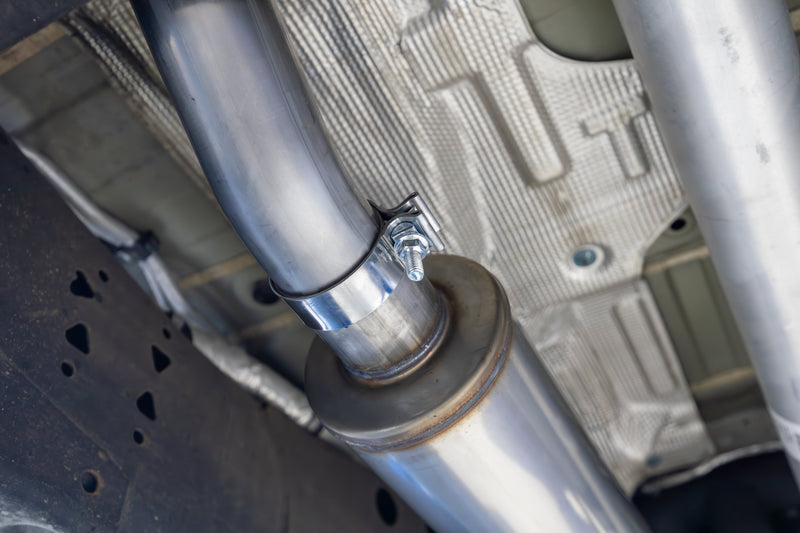 MBRP Armor Lite 3 Inch Cat Back Exhaust Dual Split Rear Exit Aluminized with Quad Tips | 2021+ Chevrolet/GMC Tahoe/Yukon