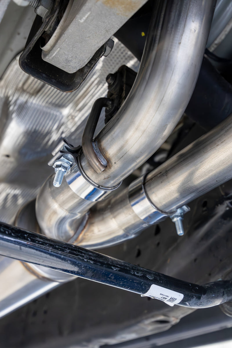 MBRP Armor Lite 3 Inch Cat Back Exhaust Dual Split Rear Exit Aluminized with Quad Tips | 2021+ Chevrolet/GMC Tahoe/Yukon