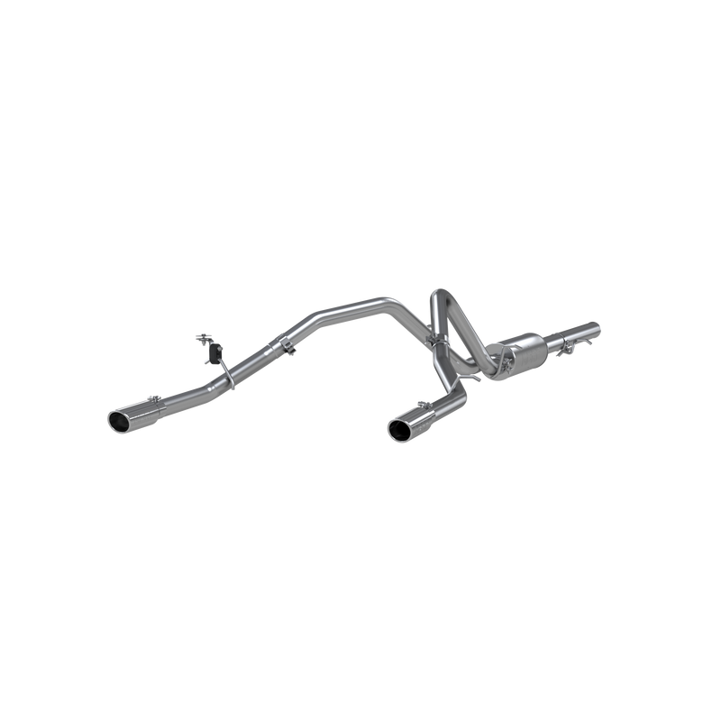 MBRP Armor Lite Cat Back Exhaust Dual Split Rear Aluminized | 2009-2013 Chevrolet/GMC Silverado/Sierra 1500 4.8L/5.3L/6.0L Regular/Extended/Crew Cab