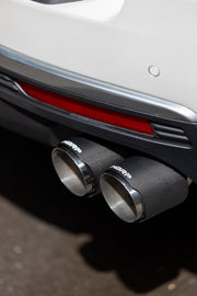 MBRP Armor Pro 3 Inch Cat Back Exhaust Dual Split Rear Exit T304 Stainless with Quad Carbon Fiber Tips | 2021+ Chevrolet/GMC Suburban/Yukon XL