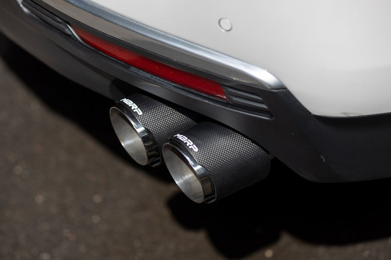 MBRP Armor Pro 3 Inch Cat Back Exhaust Dual Split Rear Exit T304 Stainless with Quad Carbon Fiber Tips | 2021+ Chevrolet/GMC Suburban/Yukon XL
